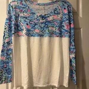 Lilly Pulitzer Pastel Patterned Top